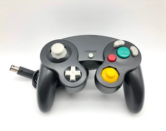 Nintendo GameCube Black Controller: Wii Gamepad Game Cube