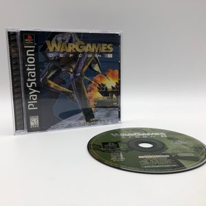 War Games Defcon 1(Playstation, 1998) Adventure, Vintage Video Games, tested, Free Shipping