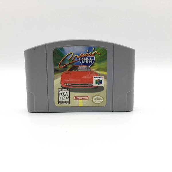 Cruis'n USA (Nintendo 64, 1996) N64, cartuccia originale per videogiochi vintage, spedizione gratuita