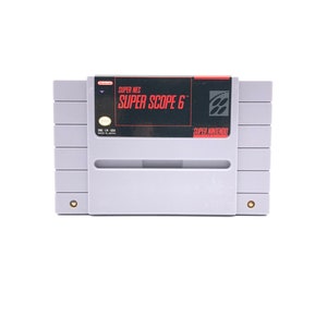 Super Scope 6, Super Nintendo , 1992 | SNES Original Video Game Cartridge