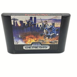 Super Thunder Blade, Sega Genesis, 1989 | Originele videogamecartridge, getest