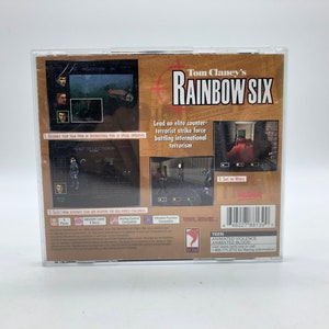 Tom Clancy's Rainbow Six (Sony PlayStation 1, 1999) Raro, Vintage, Videojuego, probado imagen 2