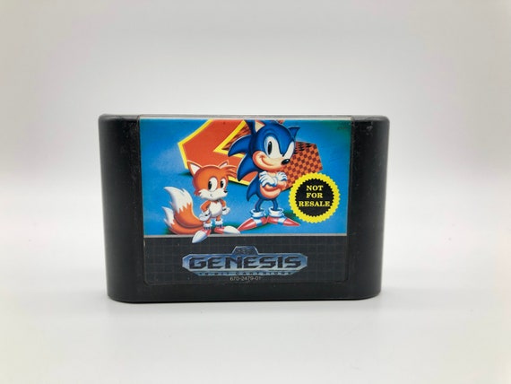 Buy Sonic the Hedgehog 2 Sega Genesis 1992 Original Vintage Online in India  