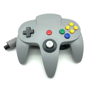 Nintendo 64 Controller Gray | N64 | Vintage Collectible Accessory | Grey