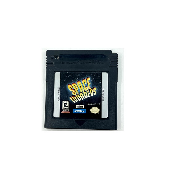 Space Invaders 1994 | Original Nintendo Game Boy Color Cartridge | Vintage Retro Game | Arcade| Gameboy | Free Shipping