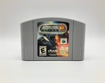 Asteroids Hyper 64, Nintendo 64, 1999 | N64, Vintage Videospiel | Original Patrone