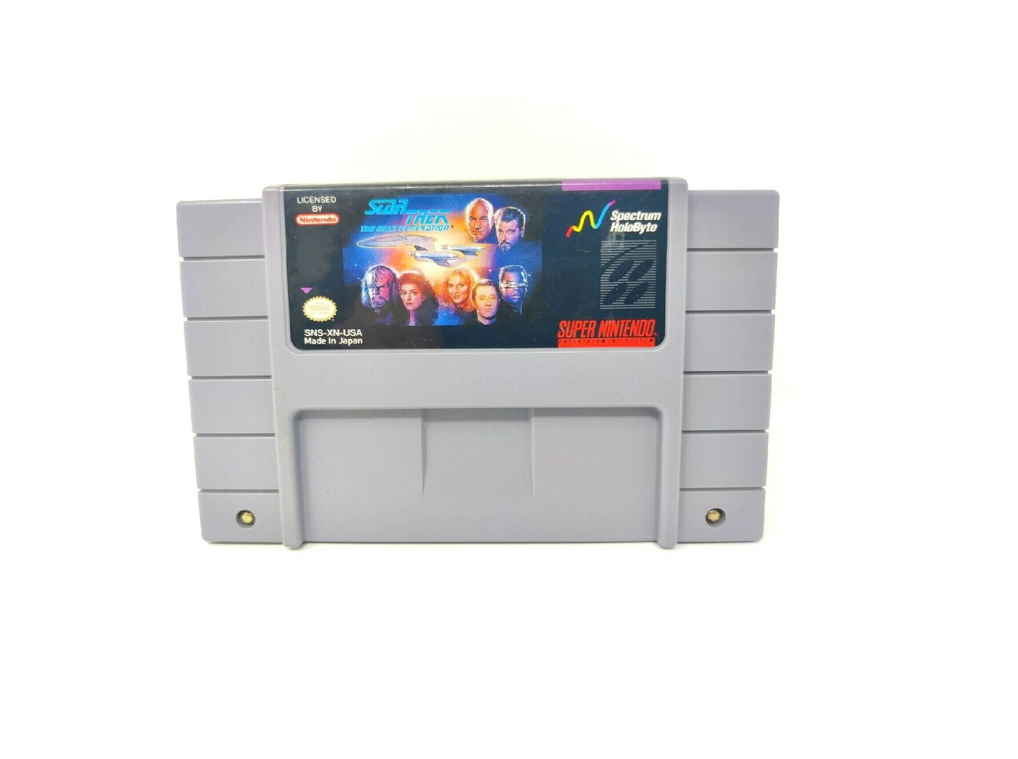 Star Trek: The Next Generation | Super Nintendo Entertainment System 1994 | Original Vintage Video Game, Tested