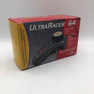 Ultraracer 64 Racing Controller Game Pad (Nintendo 64, N64, 1997) Complete