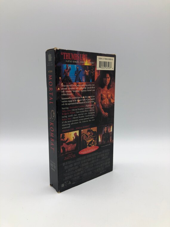 新到着 Mortal Kombat | VHS, 1995 | MK, Vintage VHS Tape With Cover 洋画・外国映画