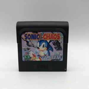 Sonic Chaos: Original Sega Game Gear Cartridge, 1991