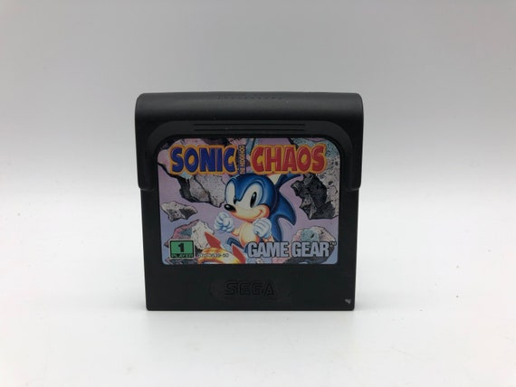 Sonic the Hedgehog, 1991 | Sega Game Gear | Sega | Original Game Cartridge  | Vintage Retro Gaming | Free Shipping