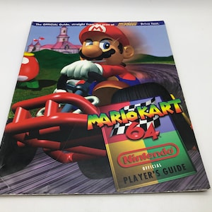 Nintendo Power, Official Mario Kart 64 Strategy Guide Magazine | Rare Vintage 1997