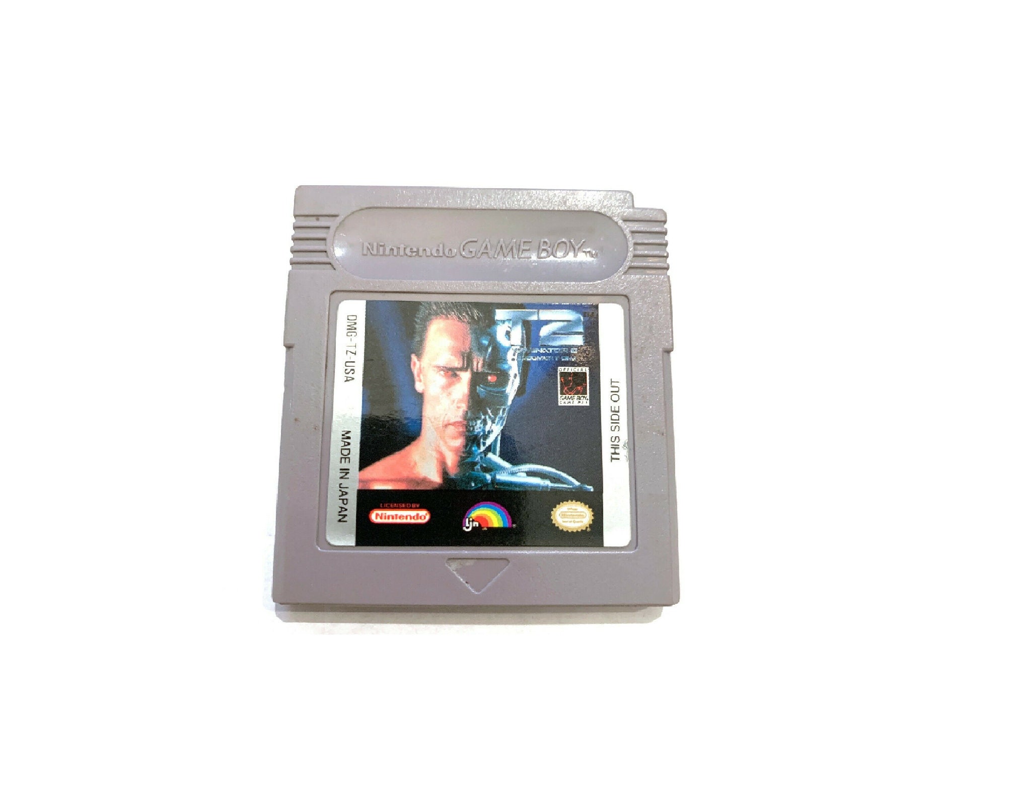 Game Jeux Games Nintendo Game Boy Terminator 2 Dmg Tz Noe Arnold