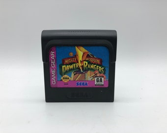 Mighty Morphin Power Rangers, 1994 | Sega Game Gear | Sega | Original Game Cartridge | Vintage Retro Gaming | Free Shipping