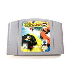 ワイプアウト 64、1998 | ニンテンドー 64 N64 | オリジナル カートリッジ | ビンテージ レトロ ゲーム | 送料無料