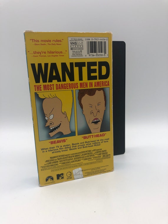 ビンテージ「ビーバス＆バットヘッド・ドゥ・アメリカ」VHSテープ