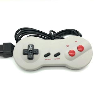 NES Dogbone Controller for the Nintendo Entertainment System, Ergonomic Gamepad