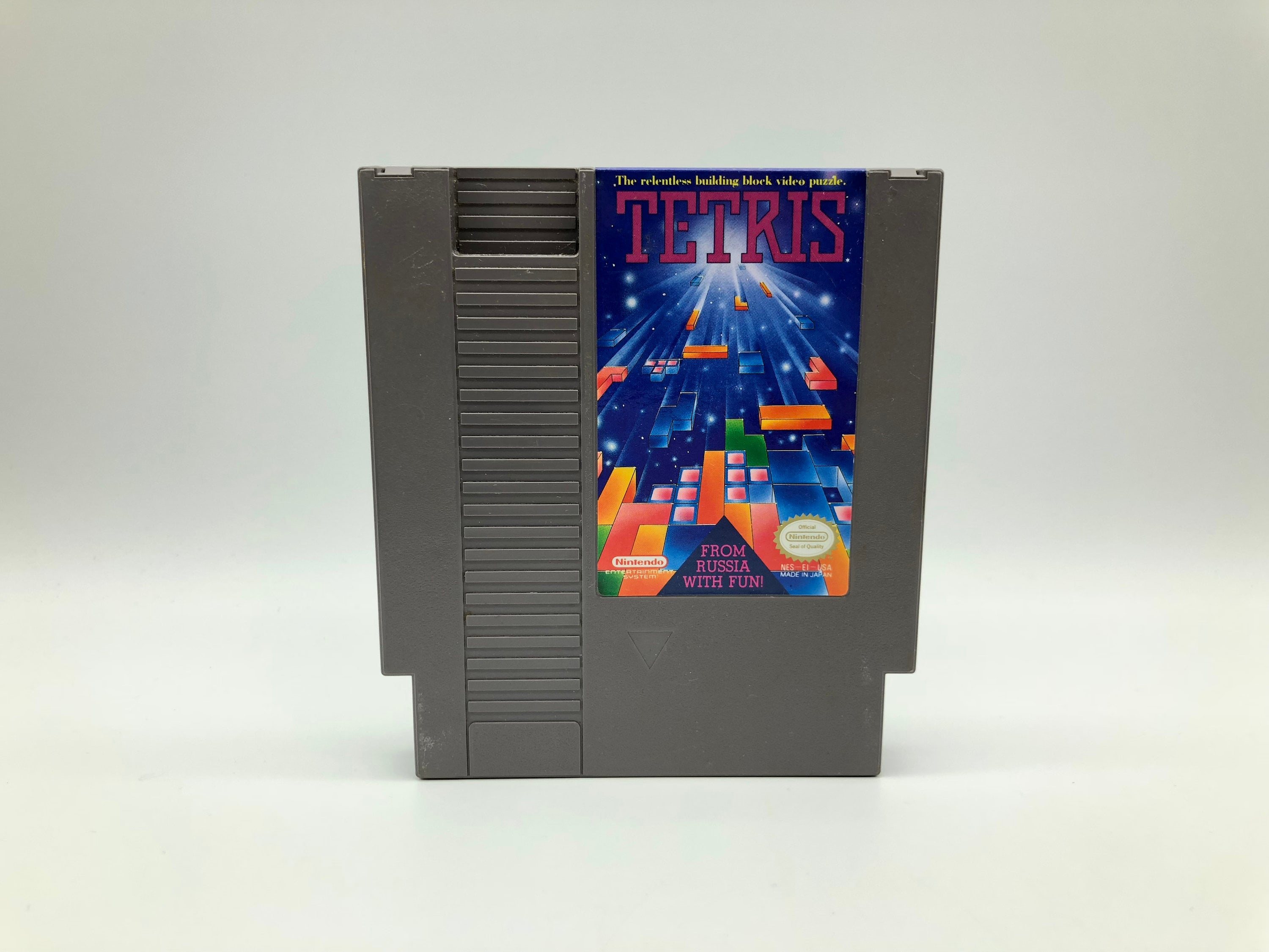 Tetris Entertainment System 1989 Vintage Video - Etsy