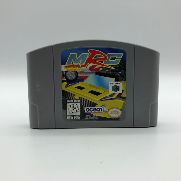 MRC: Multi-Racing Championship  | Nintendo 64, N64, Nintendo | Vintage Racing Video Game, RARE