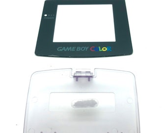 Game Boy Color Replacement Lens & Battery Cover - Atomic Purple