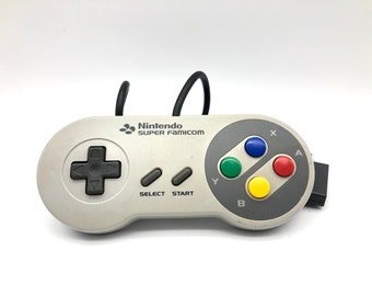 Original Super Nintendo SNES Famicom Controller Gray, SNES , SHVC-005, Fully Tested and Works Great, Free Shipping - Etsy Original Super Nintendo SNES Famicom Controller Gray, SNES , SHVC-005, Fully Tested and Works Great, Free Shipping - Etsy