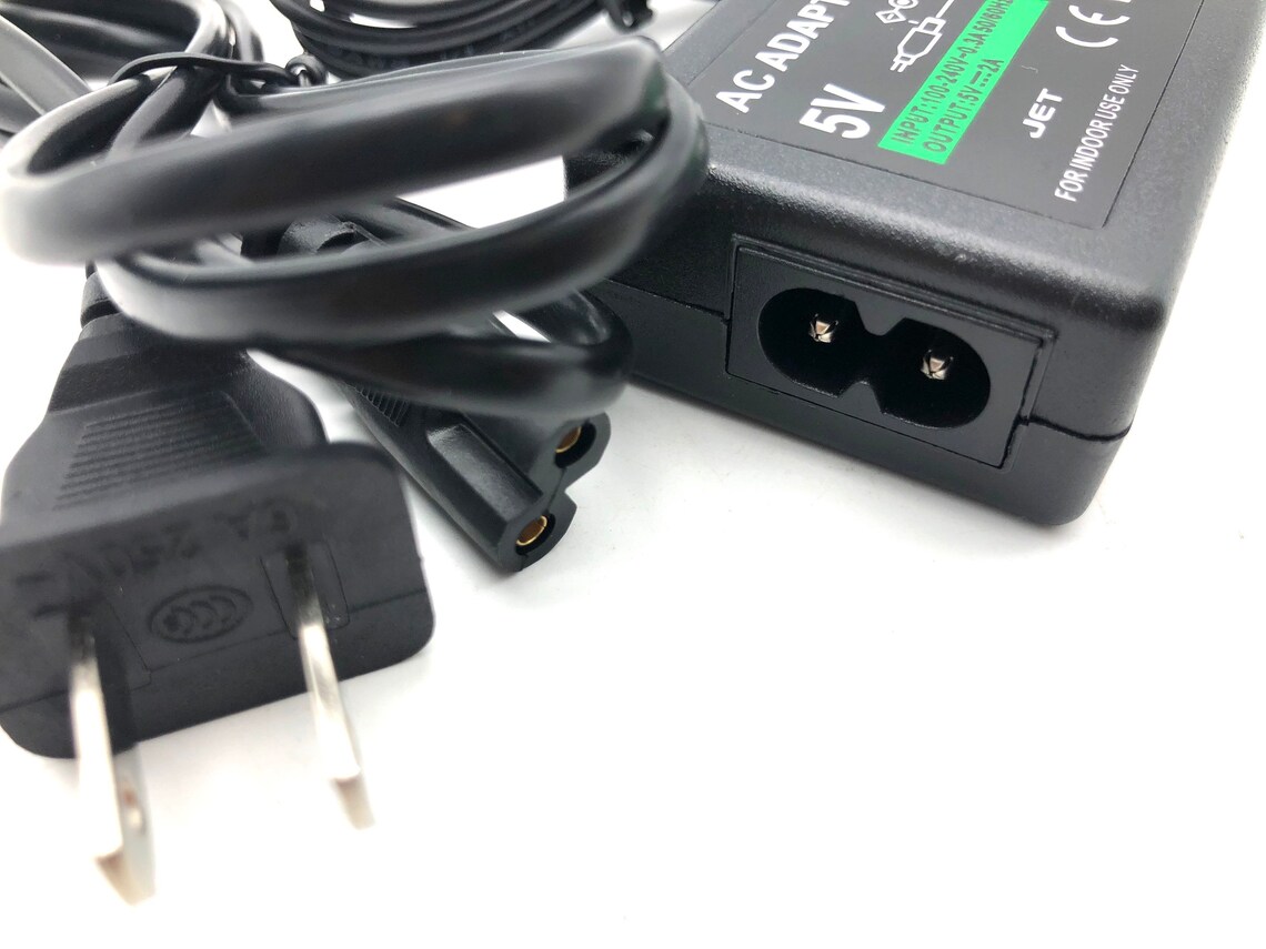 PSP Charger Playstation Portable 1000 2000 3000 Slim Wall AC Etsy