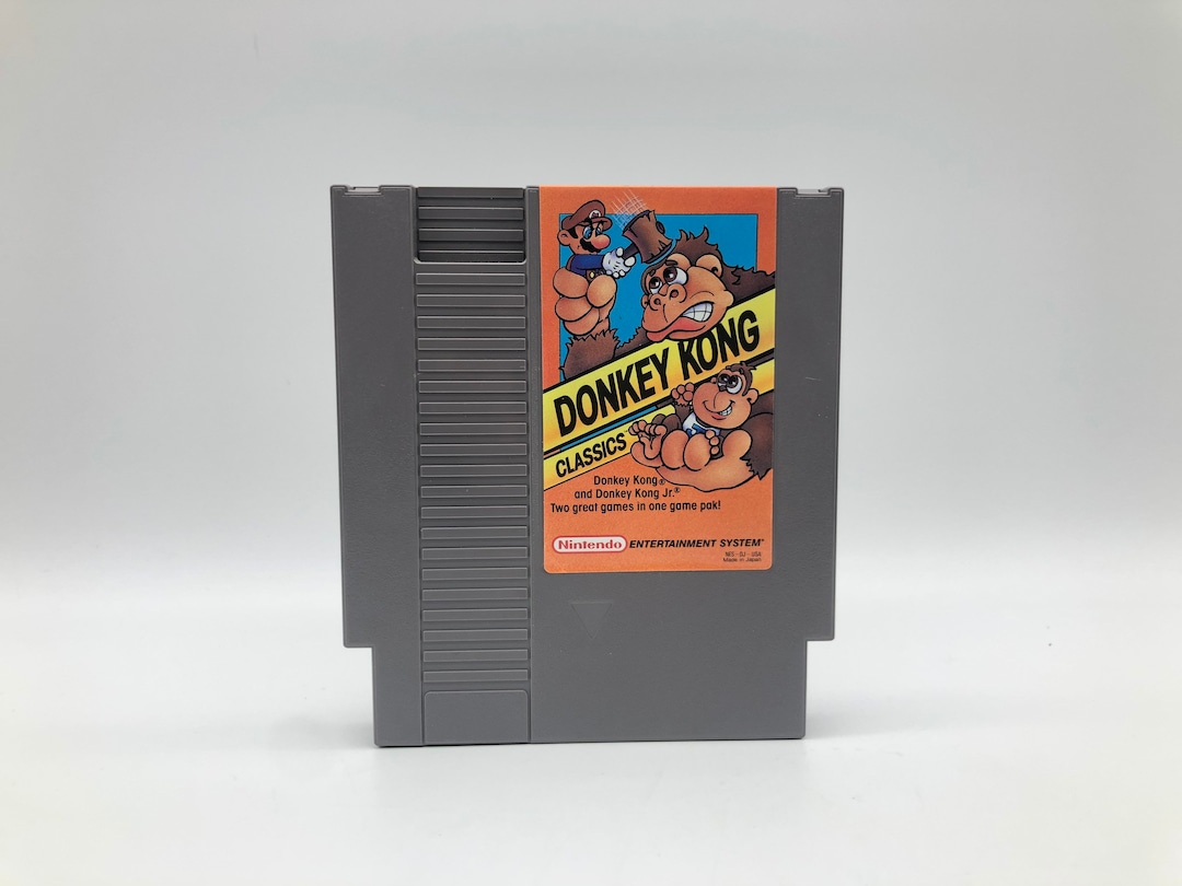 Donkey Kong Classics (nintendo Entertainment System 1986) Original