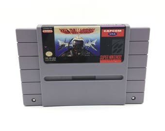 U.N. Squadron (SNES, 1991) Super Nintendo, Video game, in excellent condition