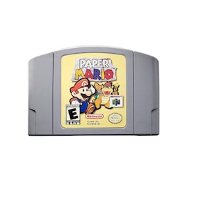Paper Mario 64 | Nintendo 64, 2001 | N64, original game cartridge