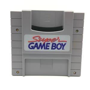 Super GameBoy Cartridge | Super Nintendo SNES, 1994 | Game Boy, Original Vintage, Game Boy Adapter, testowany