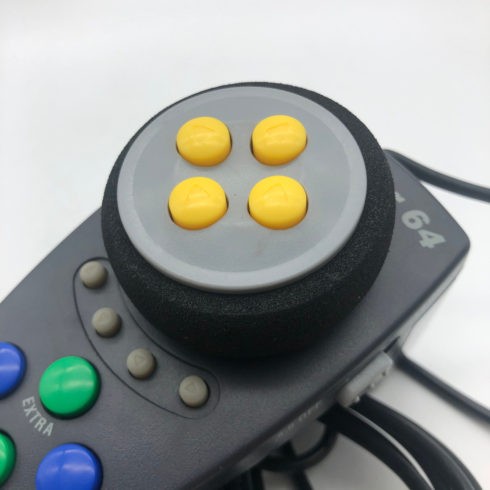 Nintendo Racing Controller Ultraracer 64 Racing Controller Game Pad (nintendo 64, N64, 1997 ...