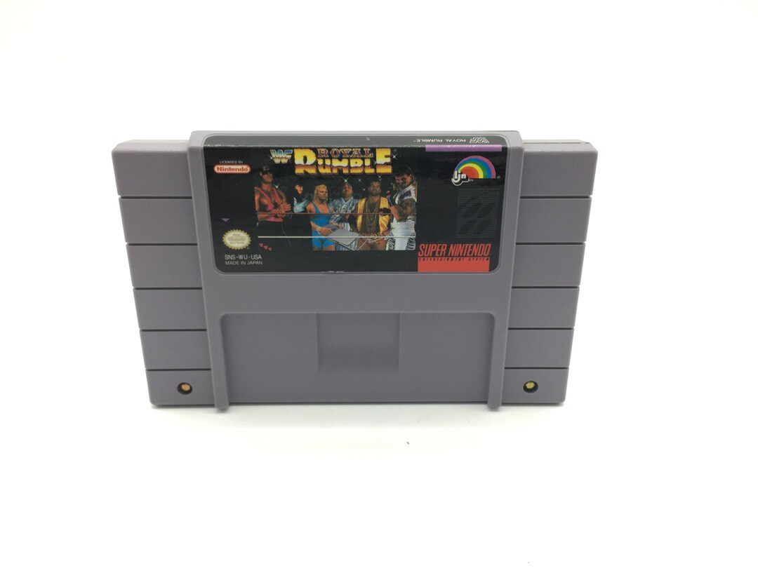 WWF Royal Rumble, Super Nintendo Entertainment System, 1993 | SNES ...