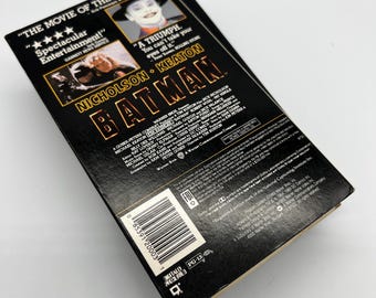 BATMAN the Movie | VHS, 1989 | Jack Nicholson - Michael Keaton
