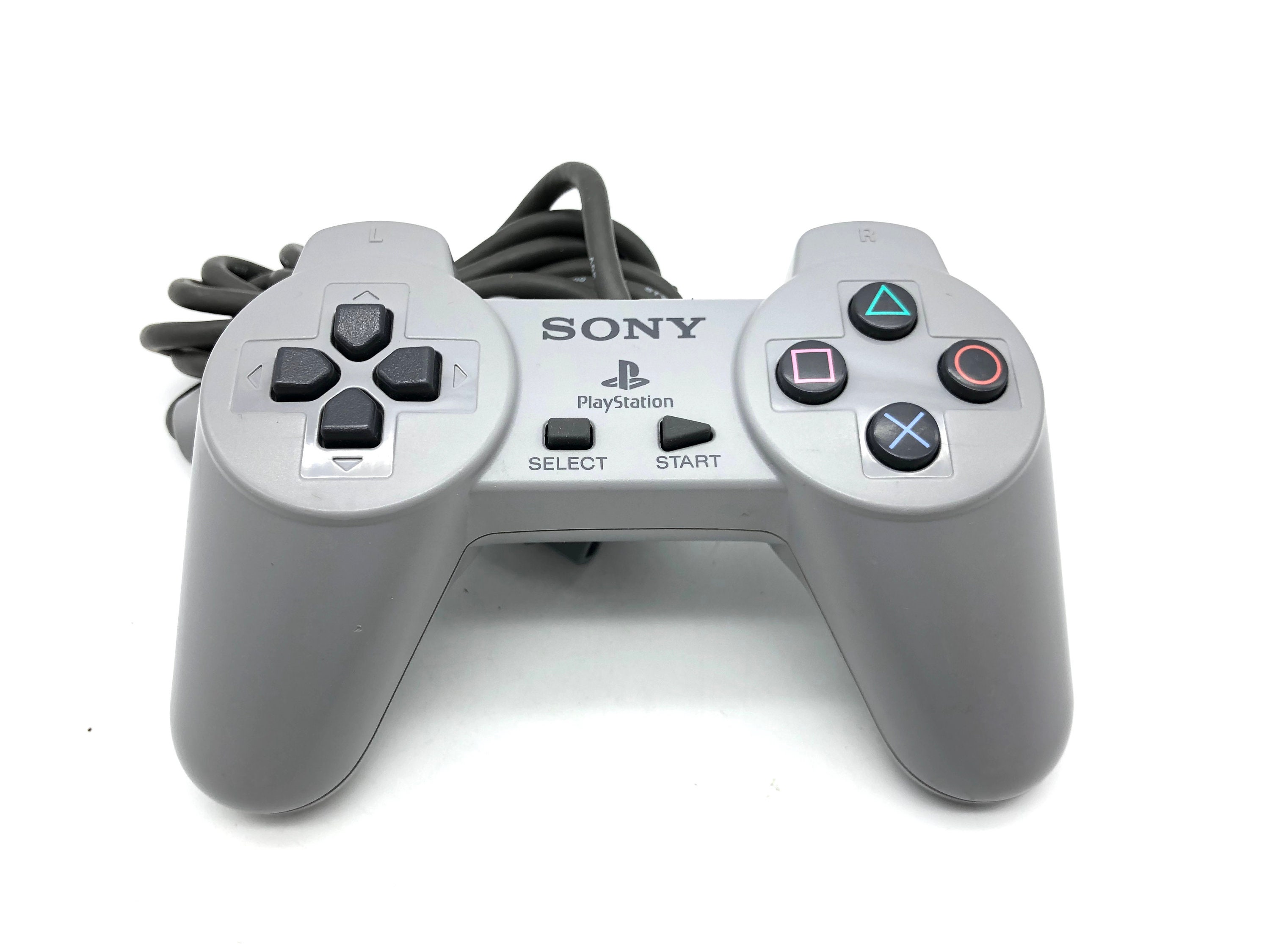 Playstation 1 Controller Sony PSONE, PSX, Original Controller SCPH-1080,  Gray, Tested, Free Shipping 