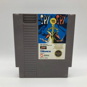 MAD Spy vs Spy, Nintendo Entertainment System, 1985 | Vintage Video Game Cartridge | Oryginał