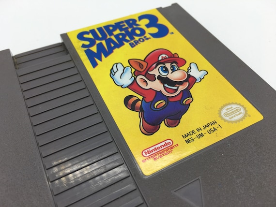 スーパーマリオブラザーズ3 - 任天堂NESゲーム - テスト済み - Etsy 日本
