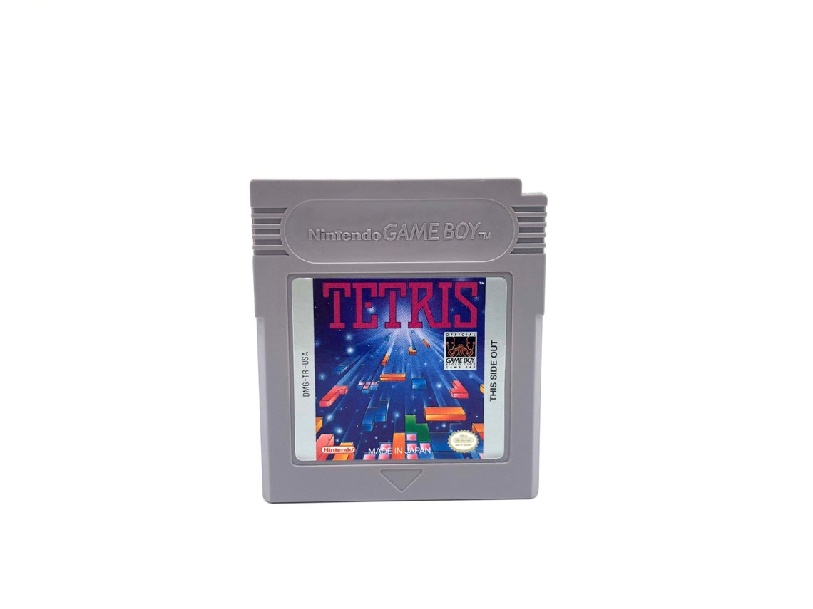 Tetris 1989 Original Nintendo Game Boy Cartridge Vintage Etsy