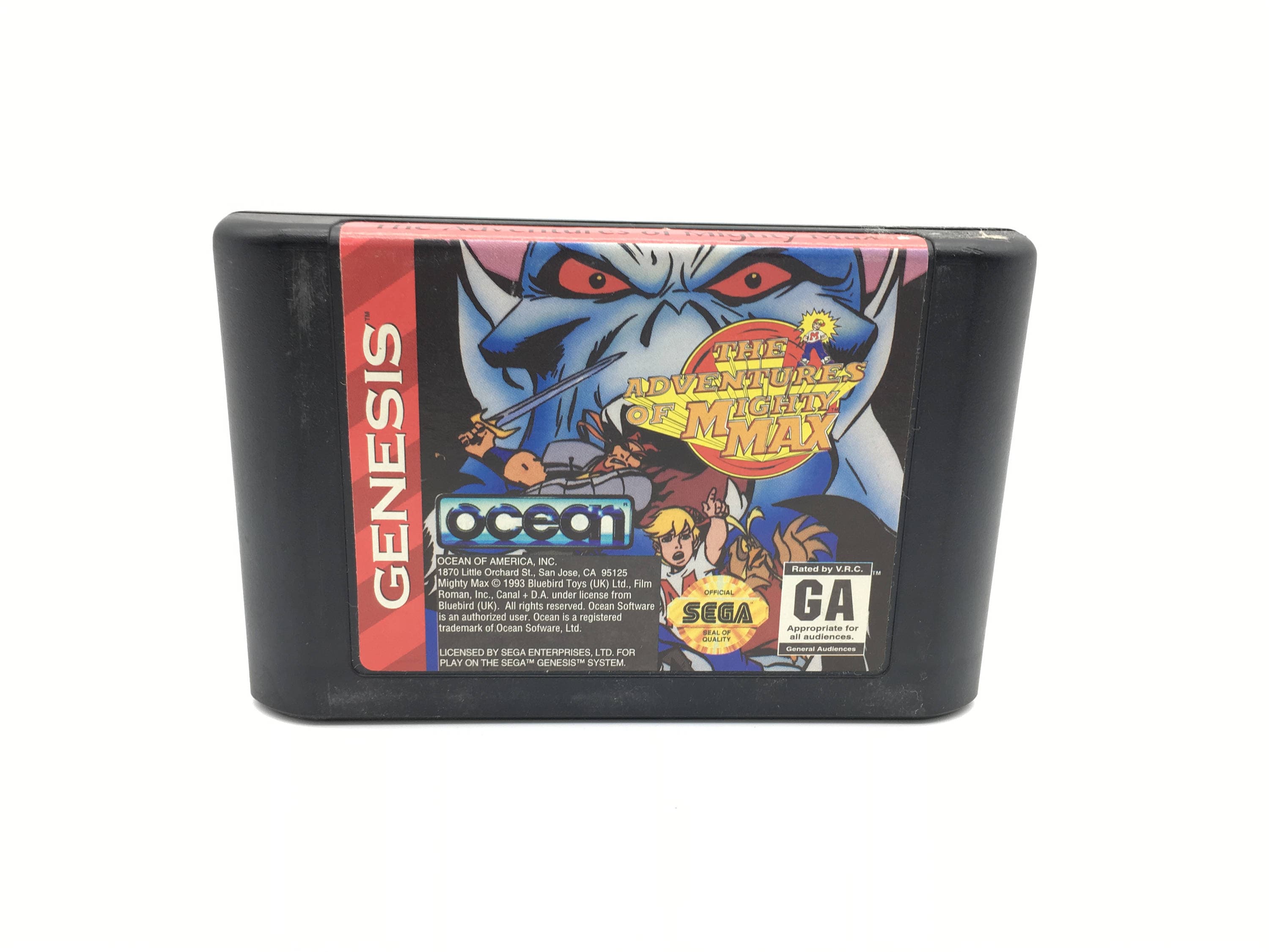 Adventures of Mighty Max | Sega Genesis, 1994 | Original Vintage