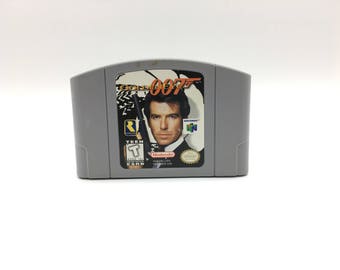 GoldenEye 007 (Nintendo 64, 1997) N64, Originele Vintage Video Game Cartridge, Gratis verzending