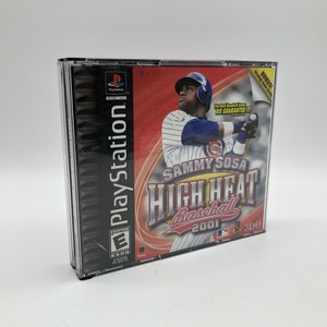 Sammy Sosa High Heat Baseball 2001 Sur PC - Big Box Complète, Très Bon état
