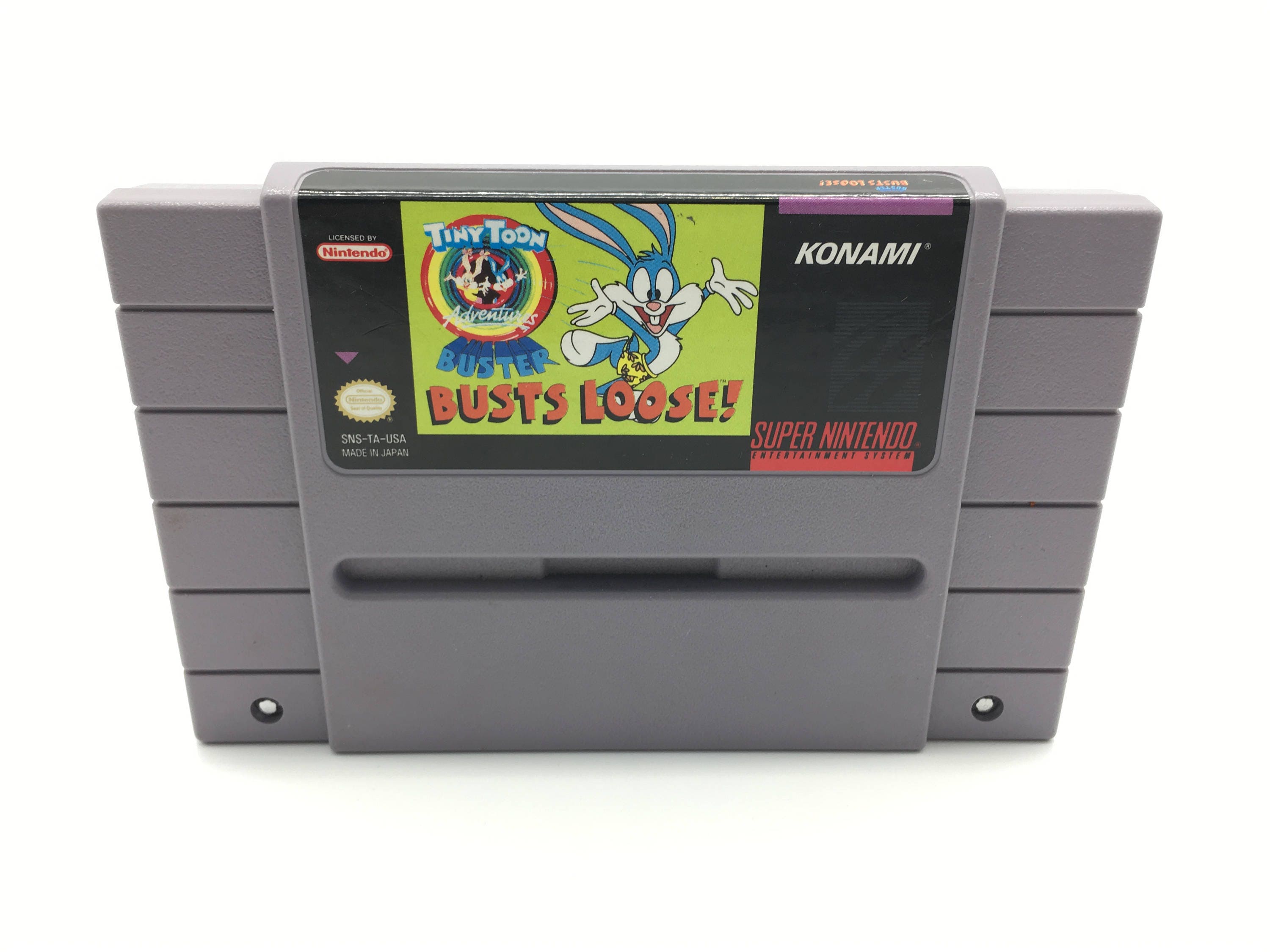 Tiny Toon Adventures: Buster Busts Loose - SNES Original Game - Etsy