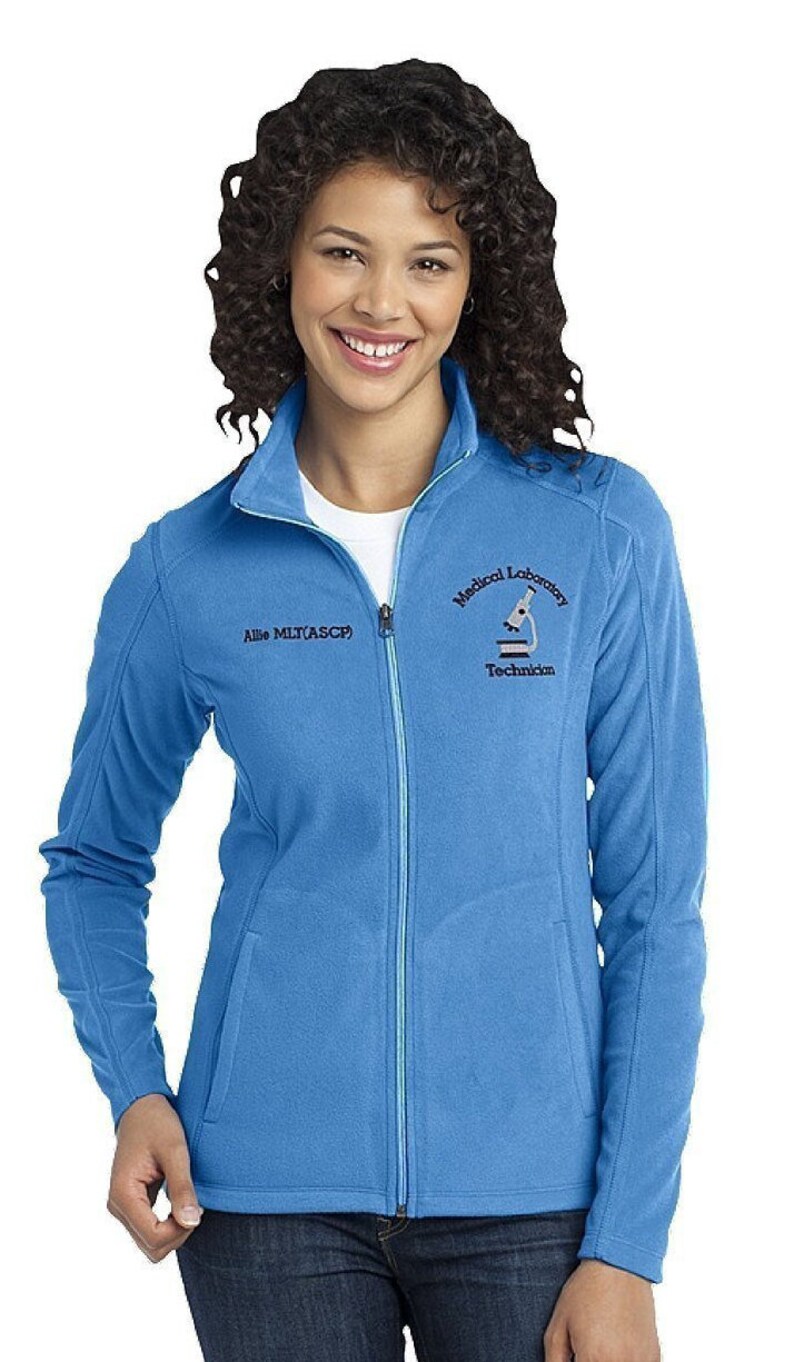Ladies Medical Laboratory Technician fleece JacketRT RRT Etsy
