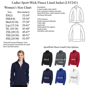 Womens Scale of Justice Personalized Smooth SportWick Fleece Jacket-RN LPN zipup light weight jacket with several colors-TypeW Turq LST241 image 5