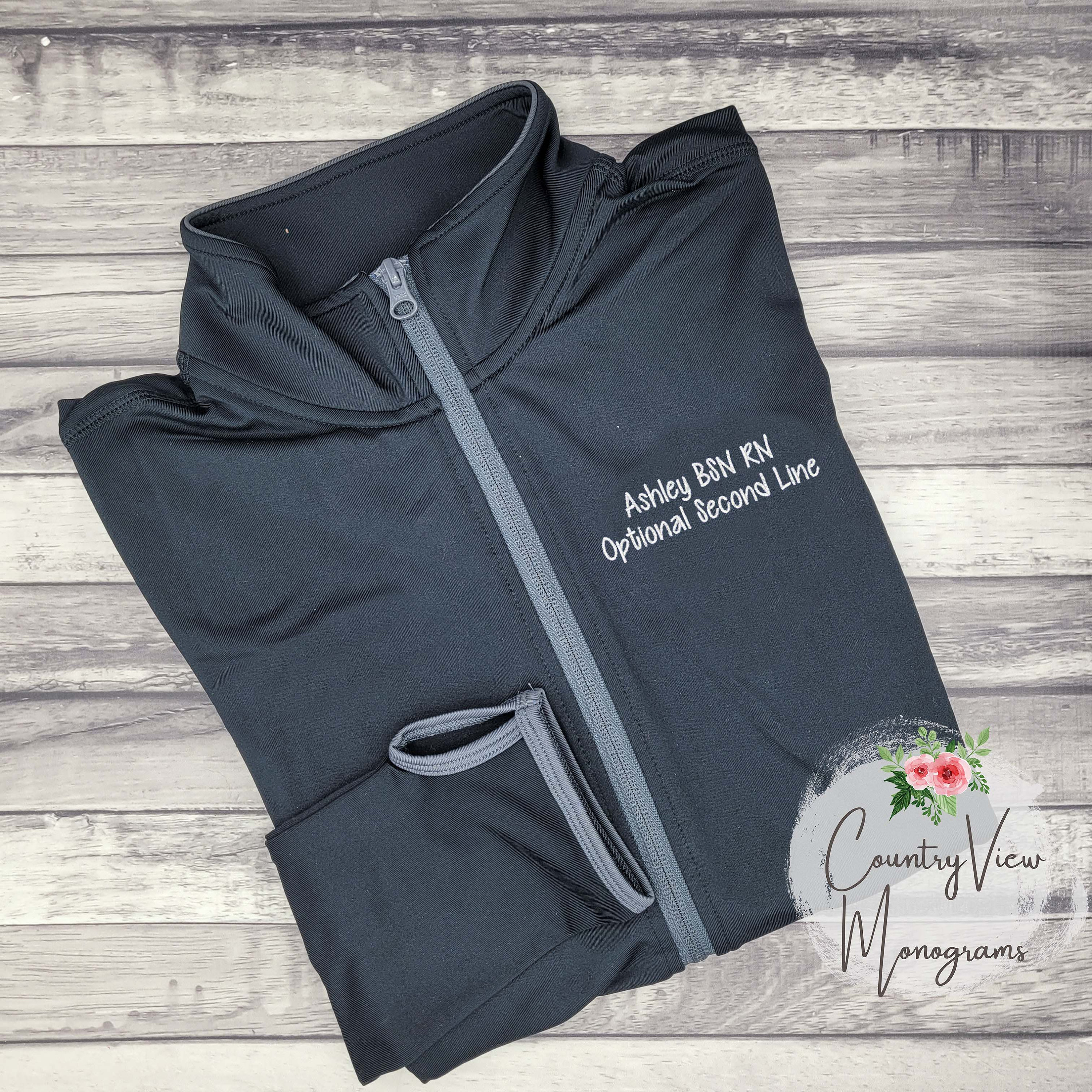 Ladies or UNISEX Fit Custom Medical Jacket for Name and