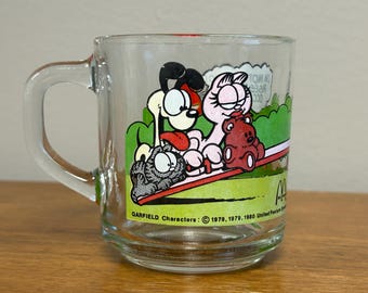 Vintage McDonald's Garfield Promotional Mug