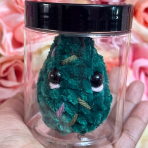 Nick the nug * marijuana au crochet dans un bocal