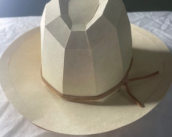 Sombrero Vaquero (cowboy hat) gift box . Available in any color . Fits lots of goodies inside