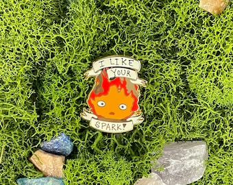 Studio Ghibli Inspired Enamel Pin
