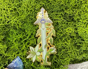 The Silent Hero Master Sword Hard Enamel Pin