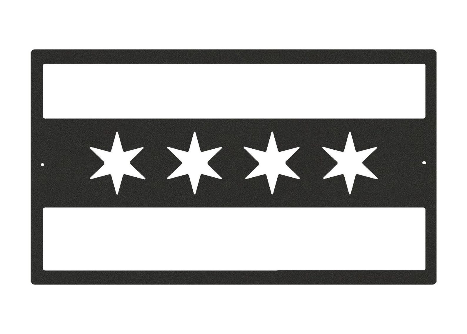 Chicago State Flag arte de pared decoración del hogar de - Etsy España